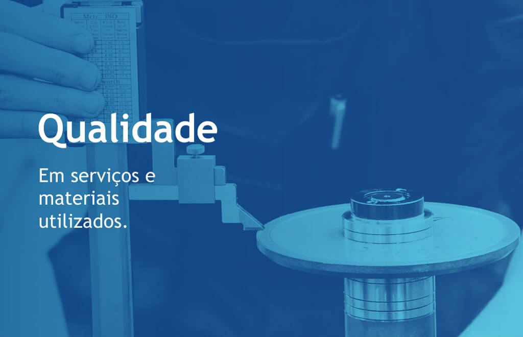 Banner Controle de Qualidade PHS Retífica e Usinagem